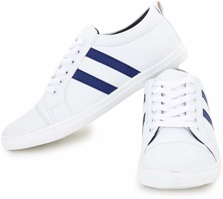 White Shoe Stripped